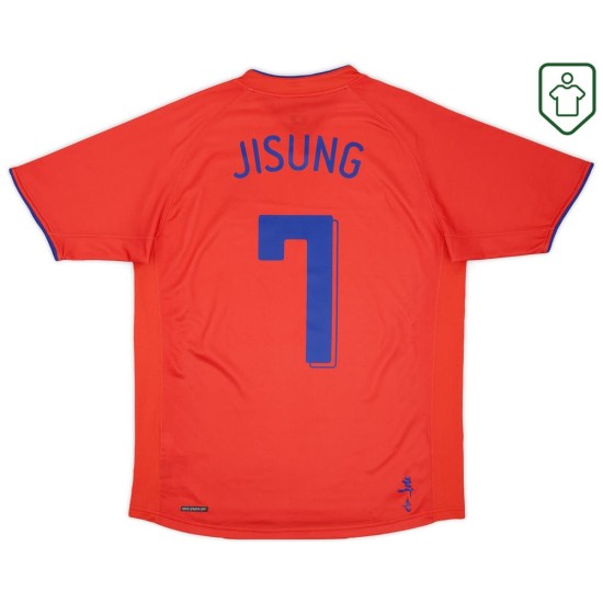 Camiseta retro local Corea del Sur 2006/08 para hombre Jisung #7
