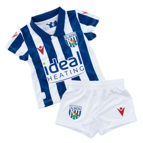 Kit local West Bromwich Albion 2024/25 para niños Kit local West Bromwich Albion 2024/25 para niños