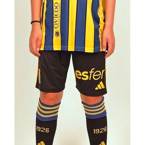 Pantalones cortos de visita Hombre Real Oviedo 2025/26