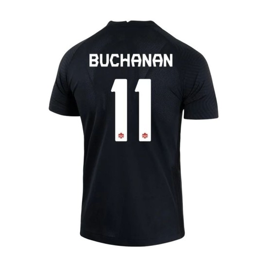 Tajon Buchanan #11 Canadá Camiseta de Tercera Mundial 2022 Tajon Buchanan #11 Canadá Camiseta de Tercera Mundial 2022