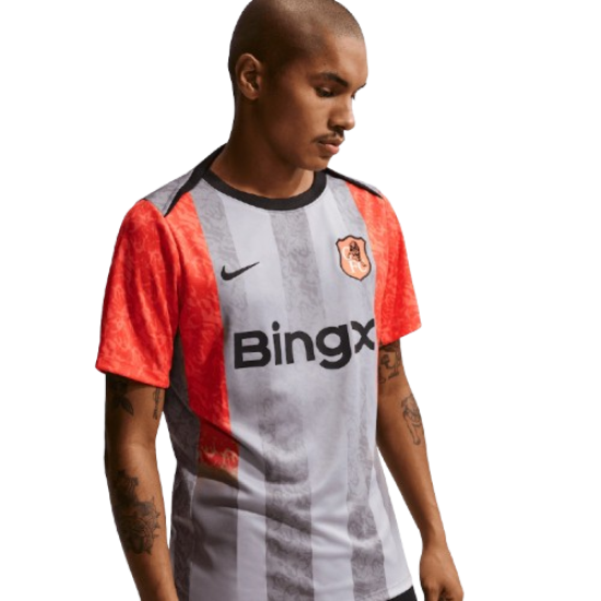 Mujer Chelsea 2025/26 Tercera Camiseta Pre-Partido Gris