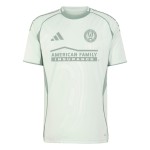 Camiseta prepartido tercera Atlanta United FC 2025 verde mujer