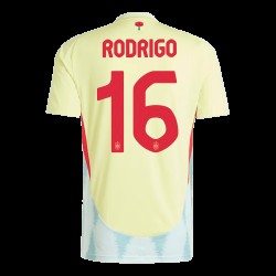 Rodrigo #16 España Camiseta de Visita EURO 2024