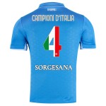Camiseta Hombre Napoli 2024/25 Local Campeones de Italia