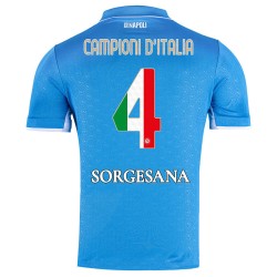 Camiseta Hombre Napoli 2024/25 Local Campeones de Italia