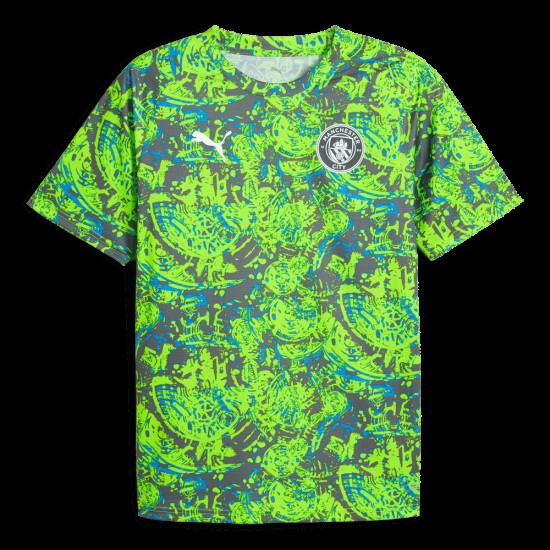 Mujer Manchester City 2025/26 Tercera Camiseta de Previa - Verde Mujer Manchester City 2025/26 Tercera Camiseta de Previa - Verde