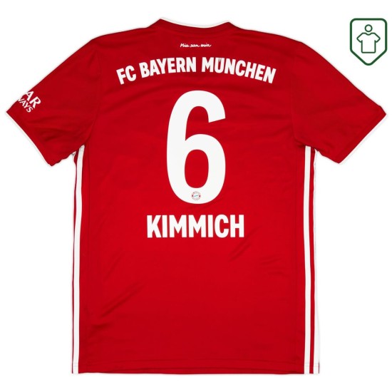 Camiseta retro Bayern Múnich 2020/21 local para hombre Kimmich #6