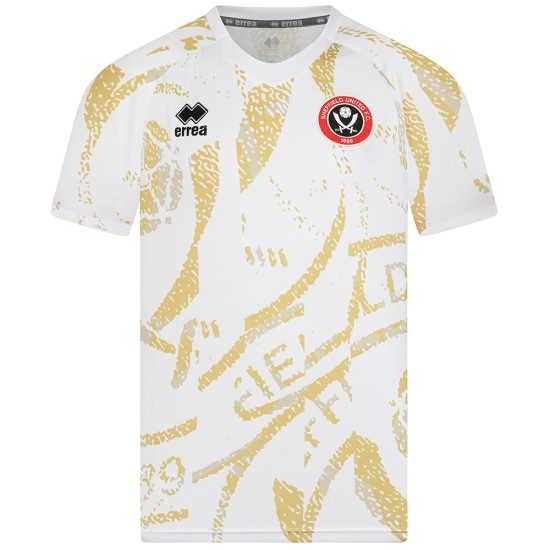 Camiseta de calentamiento tercera de hombre Sheffield United 2025/26 - Blanco