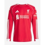 Camiseta Local Manga Larga Liverpool Mujer 2025/26 Camiseta Local Manga Larga Liverpool Mujer 2025/26