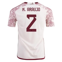 Nestor Araujo #2 México Camiseta de Visita Mundial 2022