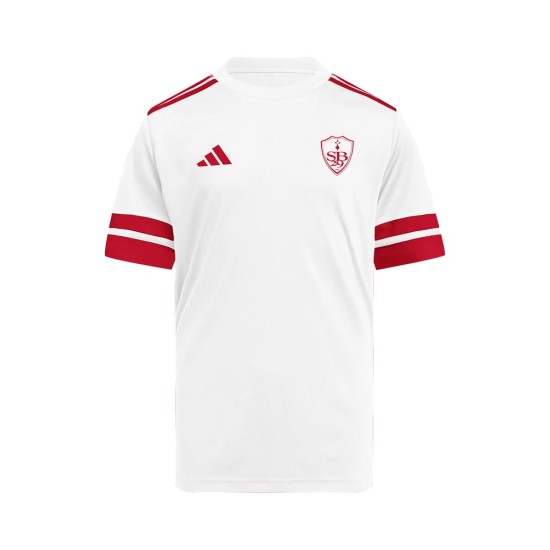 Tercera camiseta de calentamiento Brest 2025/26 mujer – blanca