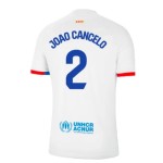 Camiseta de visitante JOAO CANCELO FC Barcelona 2023/24 para niños Camiseta de visitante JOAO CANCELO FC Barcelona 2023/24 para niños