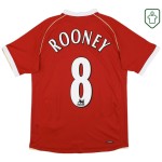 Camiseta retro local hombre Manchester United 2006/07 Rooney #8