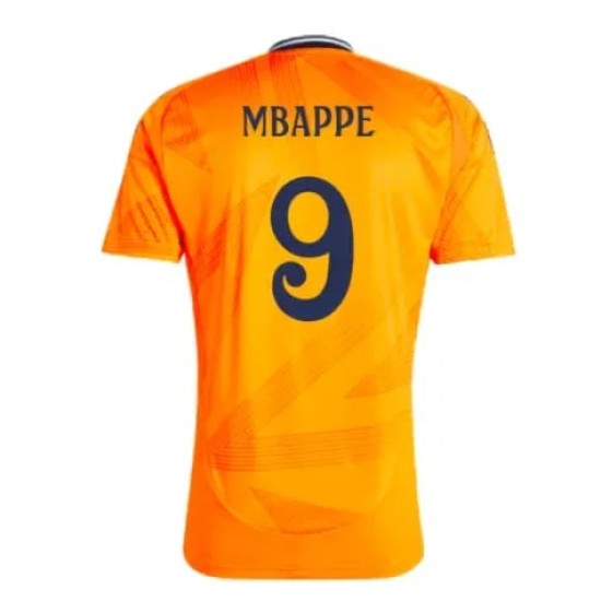 Camiseta de visitante MBAPPE Real Madrid 2024/25 para niños