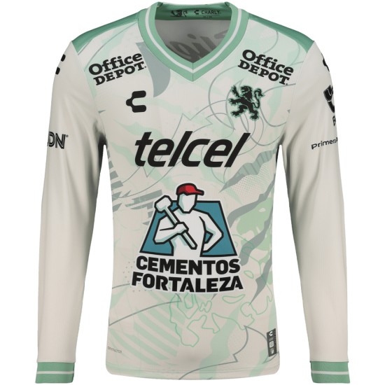 Camiseta visitante de manga larga del Club León 2025/26 para hombre