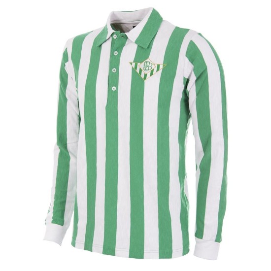 Camiseta retro de manga larga Real Betis 1934/35 para mujer