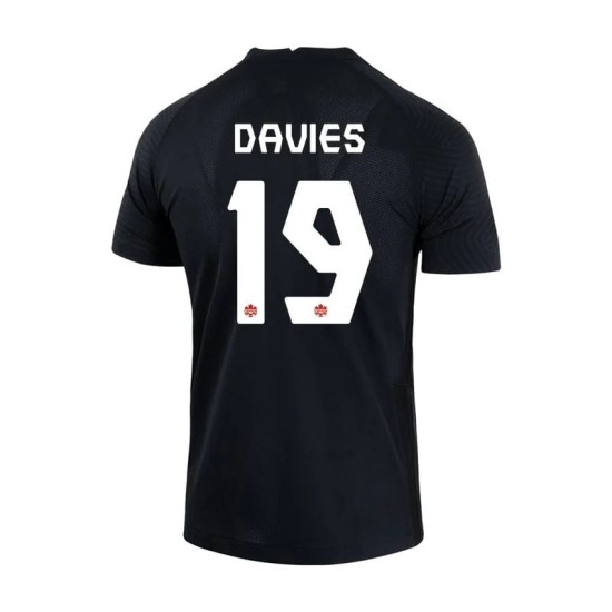 Alphonso Davies #19 Canadá Camiseta de Tercera Mundial 2022