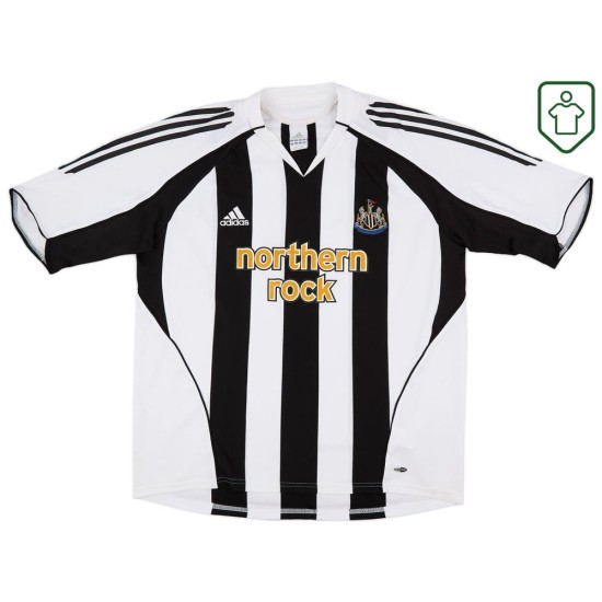 Camiseta retro local hombre Newcastle United 2005/07 Camiseta retro local hombre Newcastle United 2005/07