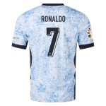Cristiano Ronaldo #7 Portugal Camiseta de Visita EURO 2024