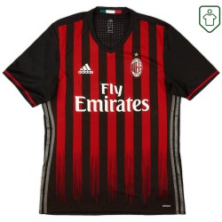 Camiseta retro Milan 2016/17 local para hombre