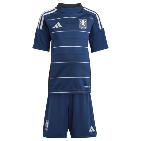 Kit infantil Aston Villa 2024/25 tercero