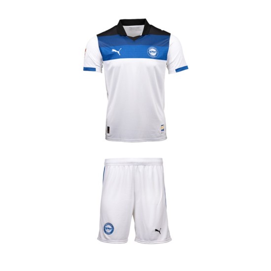 Kit Visitante Niño Alavés 2025/26 Sin Patrocinador