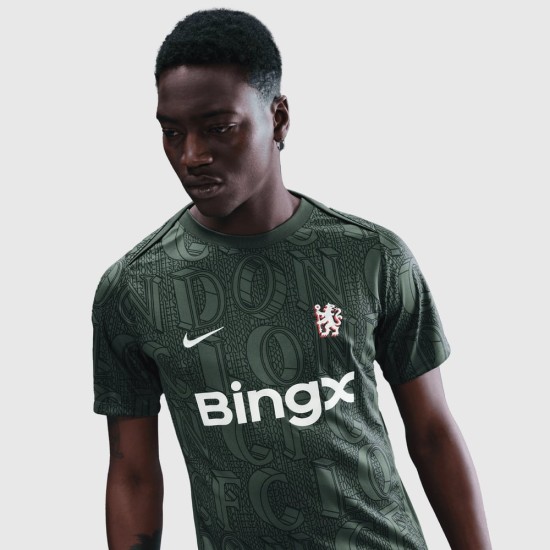 Chelsea Hombre 2025/26 Tercera Camiseta de Pre-Partido - Verde