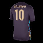Jude Bellingham #10 Inglaterra Camiseta de Visita EURO 2024