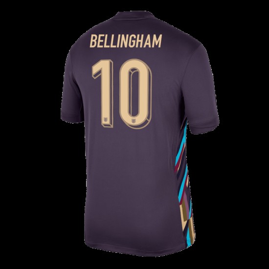 Jude Bellingham #10 Inglaterra Camiseta de Visita EURO 2024