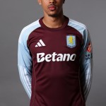 Camiseta de Manga Larga Local Aston Villa 2025/26 Mujer