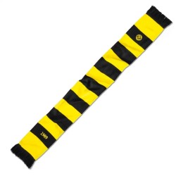Bufanda Block Stripes BVB Borussia Dortmund - Negro/Gris