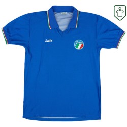 Camiseta retro local Italia 1986/91 para hombre