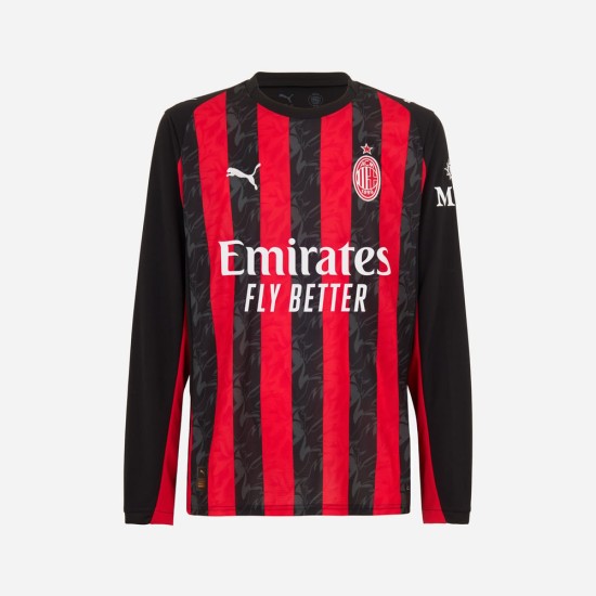 Hombre Milan Camiseta de Manga Larga Local 2025/26