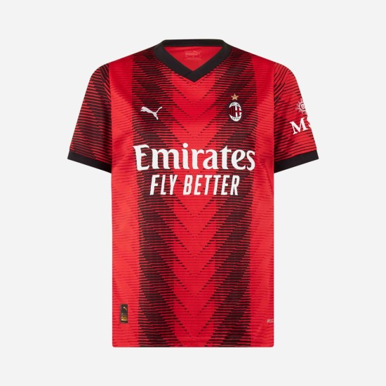 Camisa de casa para hombre Milan 2023/24