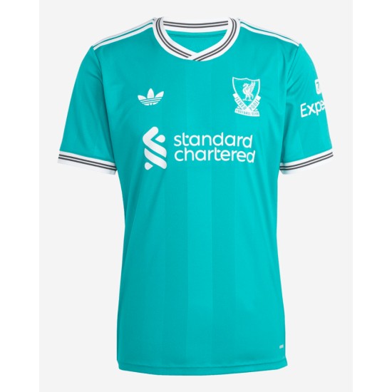 Camiseta Tercera Liverpool 2025/26 Niño