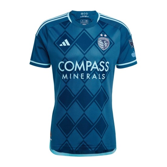 Camiseta mujer Sporting Kansas City 2025 visitante Camiseta mujer Sporting Kansas City 2025 visitante