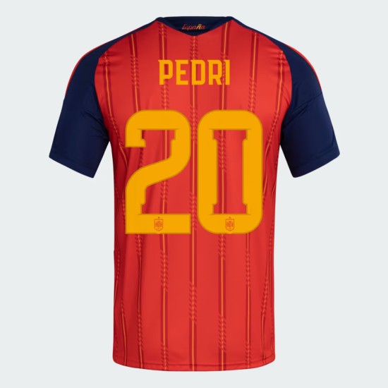 Camiseta Oficial Local España 2026 Niño PEDRI #20 Camiseta Oficial Local España 2026 Niño PEDRI #20
