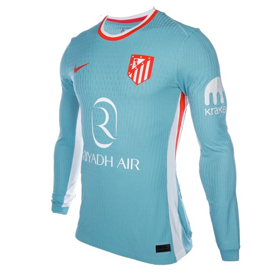 Camiseta de manga larga de visitante de hombre Atlético Madrid 2024/25