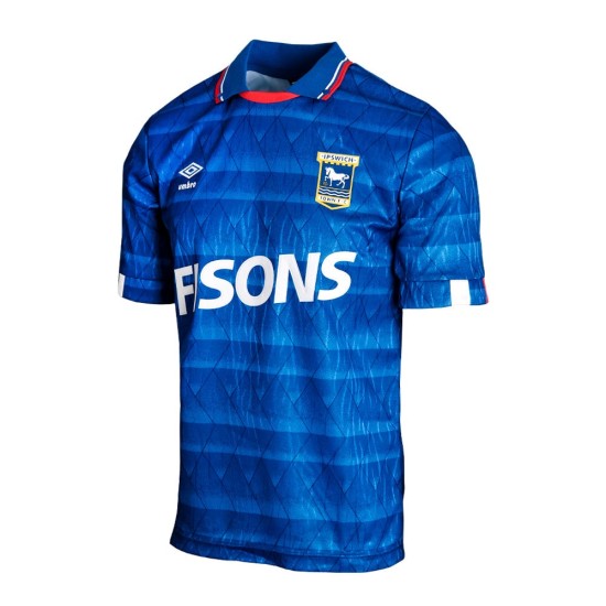 Mujeres Ipswich Town 1989/92 Casa Retro Camiseta
