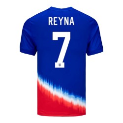 Giovanni Reyna #7 USMNT Camiseta de Visita Copa América 2024
