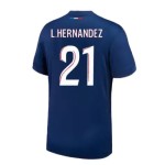 Camiseta de casa L.HERNANDEZ PSG 2024/25 para hombres Camiseta de casa L.HERNANDEZ PSG 2024/25 para hombres