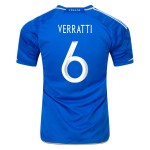 Italia #6 Marco Verratti Camiseta de Local 23/24 Italia #6 Marco Verratti Camiseta de Local 23/24