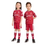 Conjunto Local Infantil Liverpool 2026/27 Conjunto Local Infantil Liverpool 2026/27