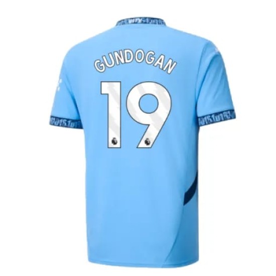 Camiseta de casa GUNDOGAN Manchester City 2024/25 para mujeres