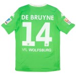 Camiseta de casa DE BRUYNE VfL Wolfsburg 2014/15 para hombres