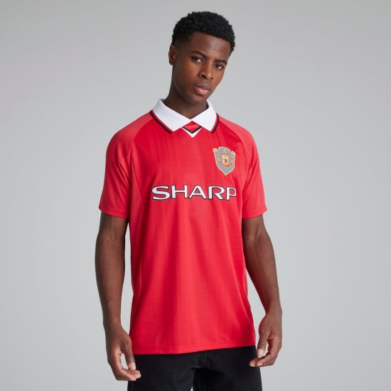 Camiseta retro final Champions League Manchester United 1999 de hombre Camiseta retro final Champions League Manchester United 1999 de hombre