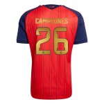Camiseta Mujer España 2026 Local Mundial - Edición Campeones - 26 Camiseta Mujer España 2026 Local Mundial - Edición Campeones - 26