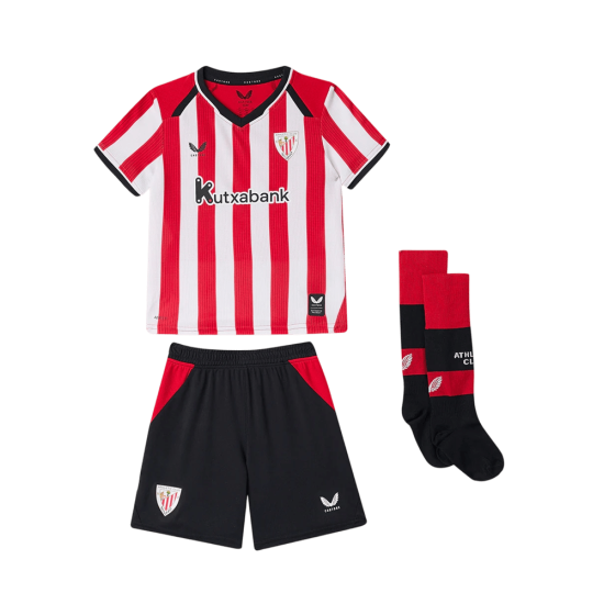 Equipación Athletic Bilbao 2026/27 Home para Niño Equipación Athletic Bilbao 2026/27 Home para Niño