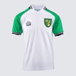 Camiseta retro de visitante del Norwich City para mujer 1978