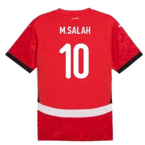 Camiseta de casa M.SALAH Egipto 2024/25 para hombres